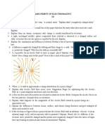 Assignment of Electromagnetics