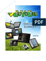 GoYoDeo Executive Summary