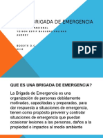 Planes y Brigada de Emergencia