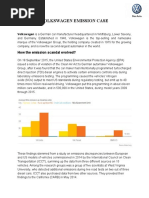 Volkswagen Emission Case