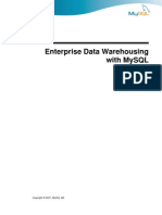 Enterprise Data Warehousing With MySQL