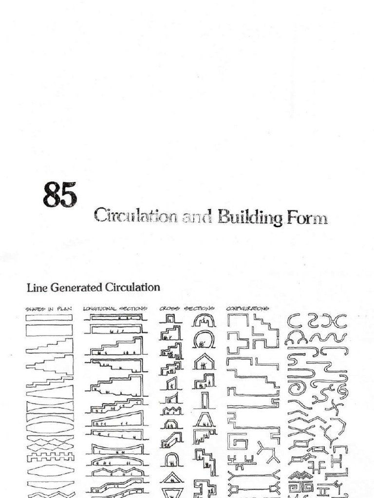 Circulation & Building Form | PDF