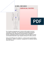 Técnica cervicalsacro para despolarizar y desbloquear