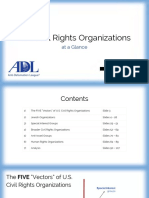 U.S. Civil Rights Organizations at a Glance
