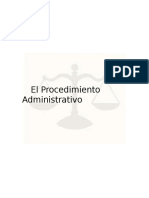 El procedimiento administrativo: etapas, principios y derechos