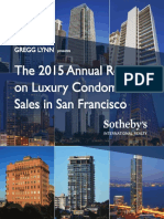 The 2015 Annual Report On Luxury Condominium Sales in San Francisco