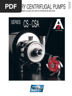 CS-CSA Centrifugal Pumps