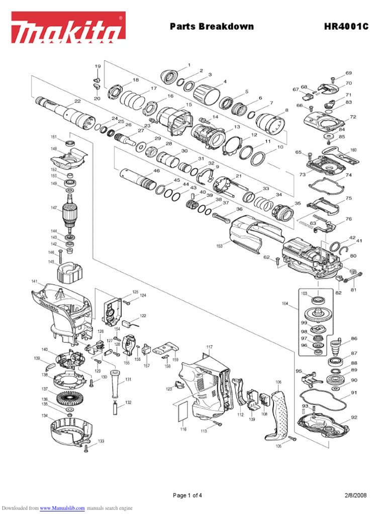 HR 4001 C | PDF | Cylinder (Engine) | Screw
