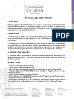 Normas Tecnicas Del Odontograma PDF