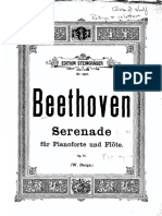 Beethoven - Serenade in D Major Piano