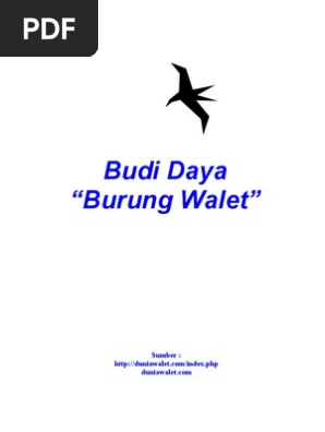 Budidaya Walet