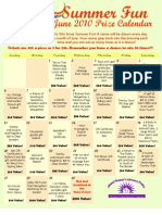 June 2010 Prize Calendar