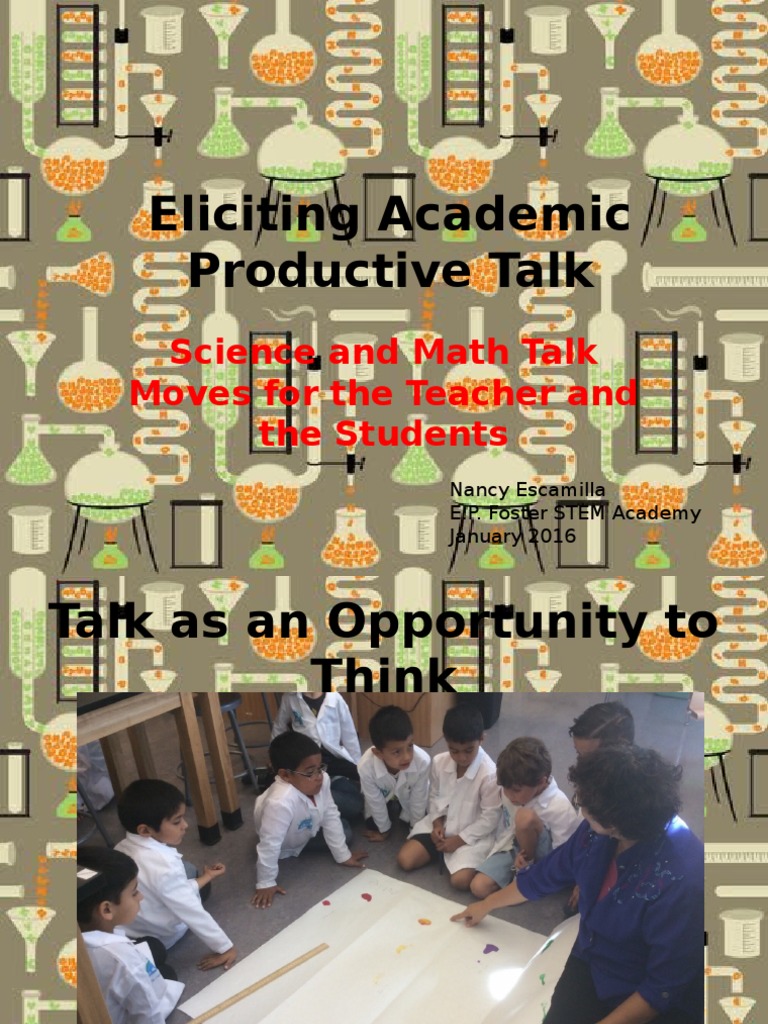 Productive Talk in STEM Education | PDF | Career & Growth