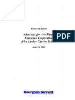 Lusher Audited Financial Report: F.Y. 2015