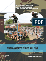 Novo manual de Treinamento Físico Militar