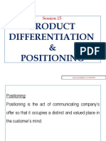 Session 17 Product Different It at Ion &amp; Positioning