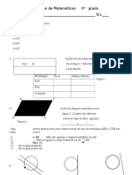 Examen de Matemáticas