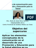 Promocion y Educacion para La Salud