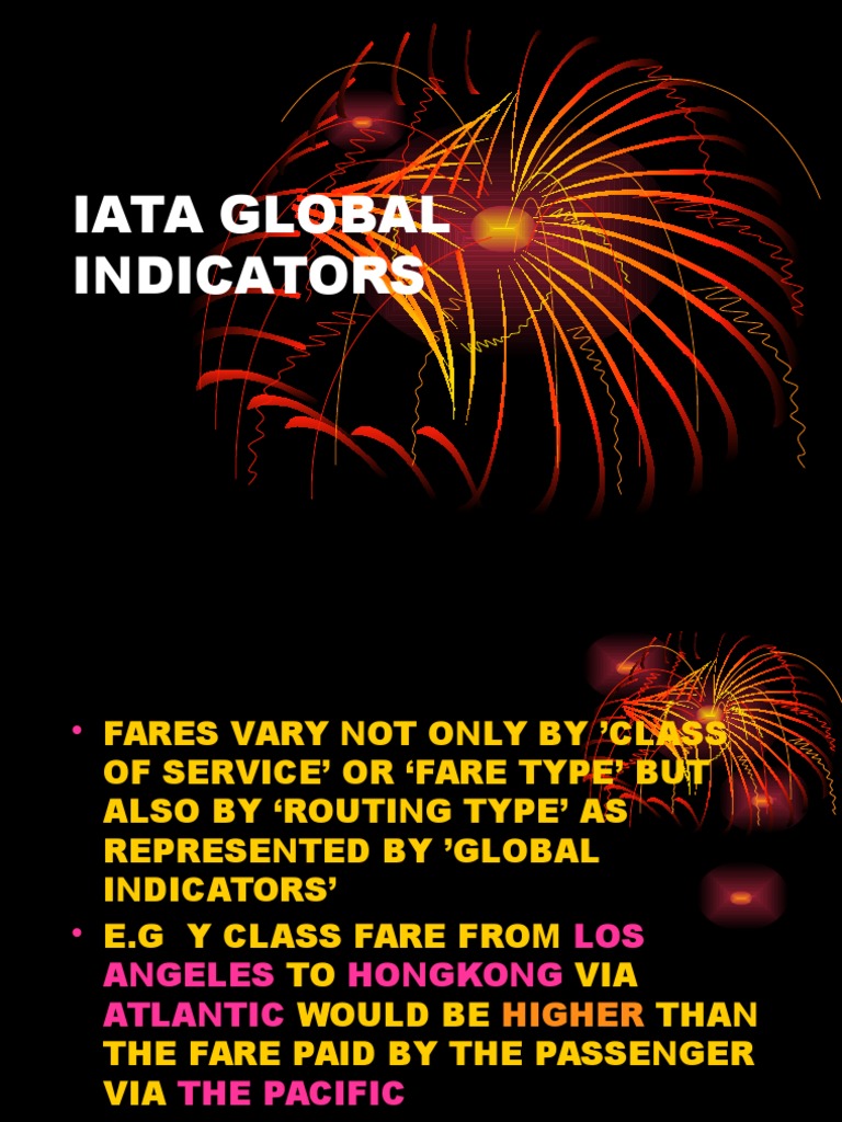 Global Indicators Part 1 | PDF | Passenger Rail Transport | Public ...