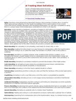 Heat Treating Steel Definitions (Annealing, Quenching Etc.,)