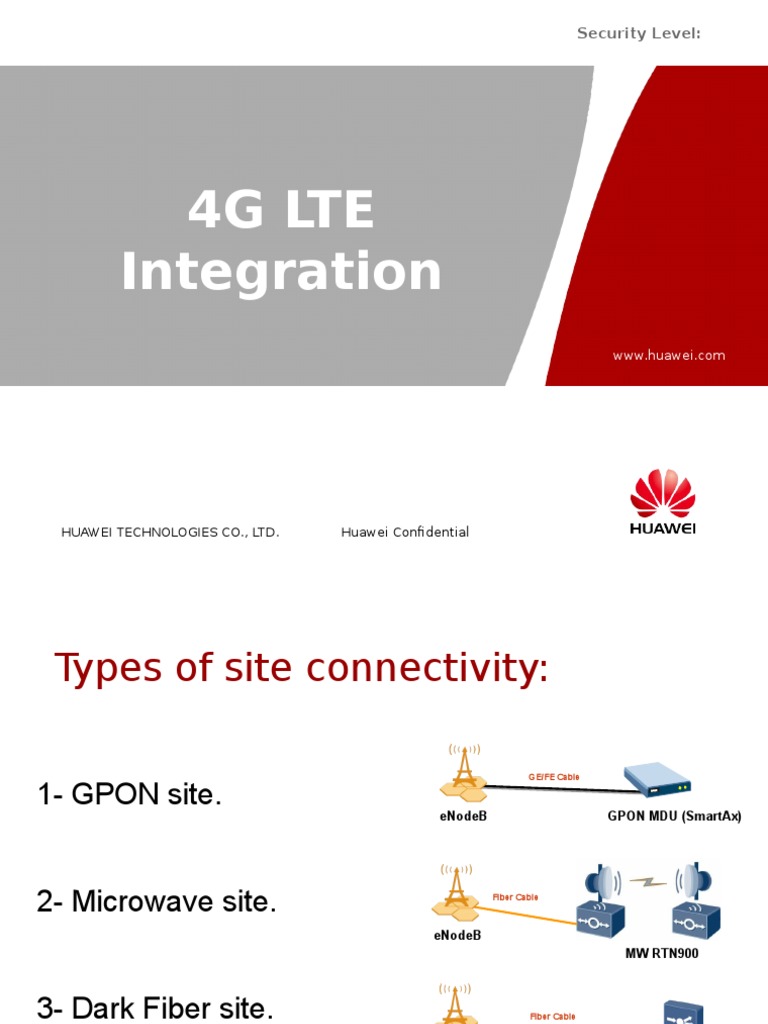 Huawei 4G LTE Integration Guide | PDF | Network Packet | Network ...