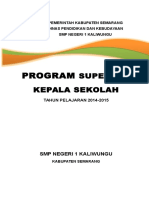 Contoh Desain COVER Program Kerja