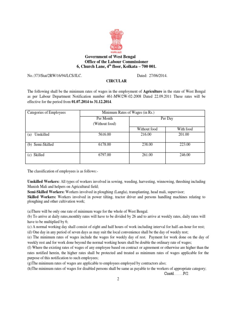 What Is Scheduled Employment In Minimum Wages Act