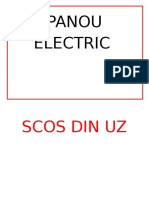 Panou Electrci Scos Din Uz