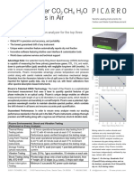 Data Sheet G2301 CRDS Analyzer For CO2 CH4 H2O in Air PDF