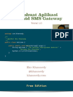 Membuat Aplikasi Android SMS Gateway - FREE EDITION