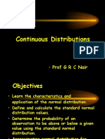 Continuous Distributions