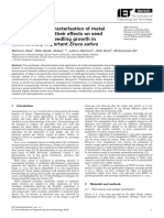 Synthesis and characterisation of metal nanoparticles and their effects on seed germination and seedling growth in commercially important Eruca sativa