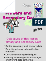 336 Primary Data