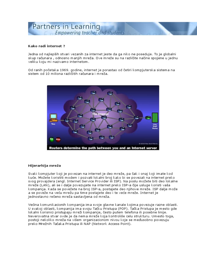 Kako Radi Internet | PDF