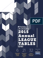 2015 Annual Global PE VC League Tables Report