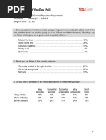 The Economist/YouGov Poll Racial Beliefs of Donald Trump's Supporters