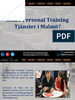 Söker Personal Training Tjänster I Malmö?