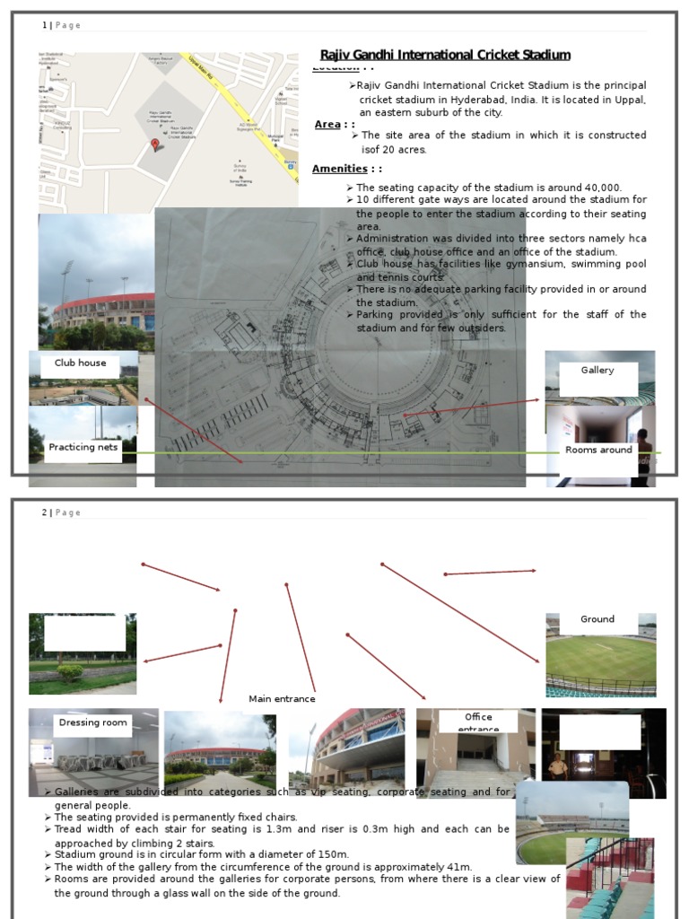 Case Study | PDF | Stadium | Stairs