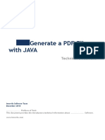 PDF Generation in Java