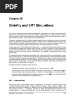 CHAP26 Stability and EMT Simulations