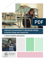 Substance Use Prevention in Educational Settings in Eastern Europe and Central Asia