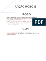 Calibração Robo e Gun Fanuc
