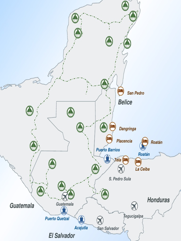 Maya Route Map | PDF