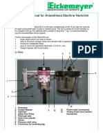 [Anastesi Mesin] 4805729 - Eickemeyer Anaesthetic Machine NarkoVet for Small Animals