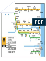 Zone Map Tyneside Metro