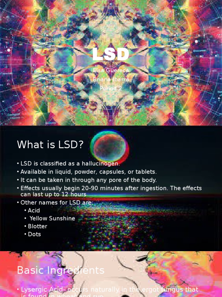 Understanding LSD: Effects and Costs | PDF