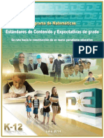 Estándares de Matematicas 2014