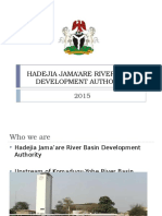 Hadejia Jama’Are Development Authority Presentation