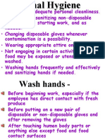 Hygiene and Proper Hand Washing Technique