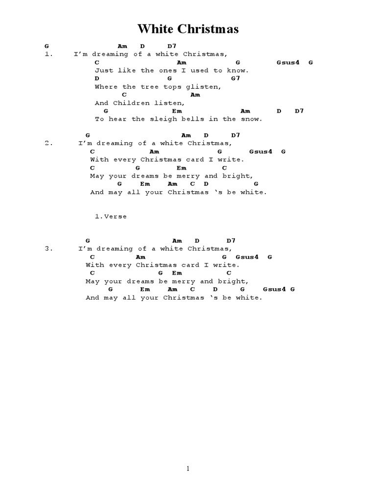 White Christmas | PDF
